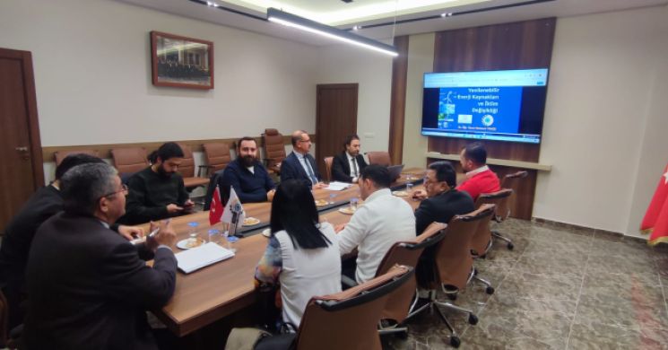 Odamız Ev Sahipliğinde İklim Değişikliği Hakkında Seminer Düzenlendi